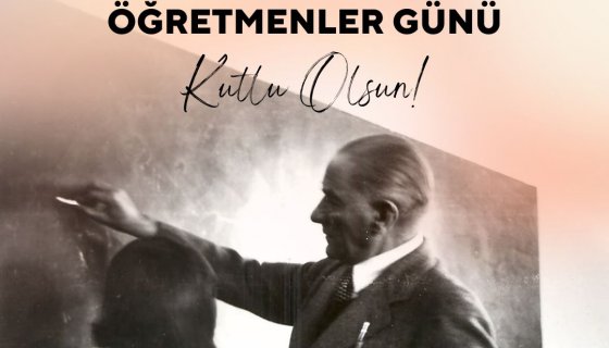 24 Kasım Öğretmenler Günü Kutlu Olsun.